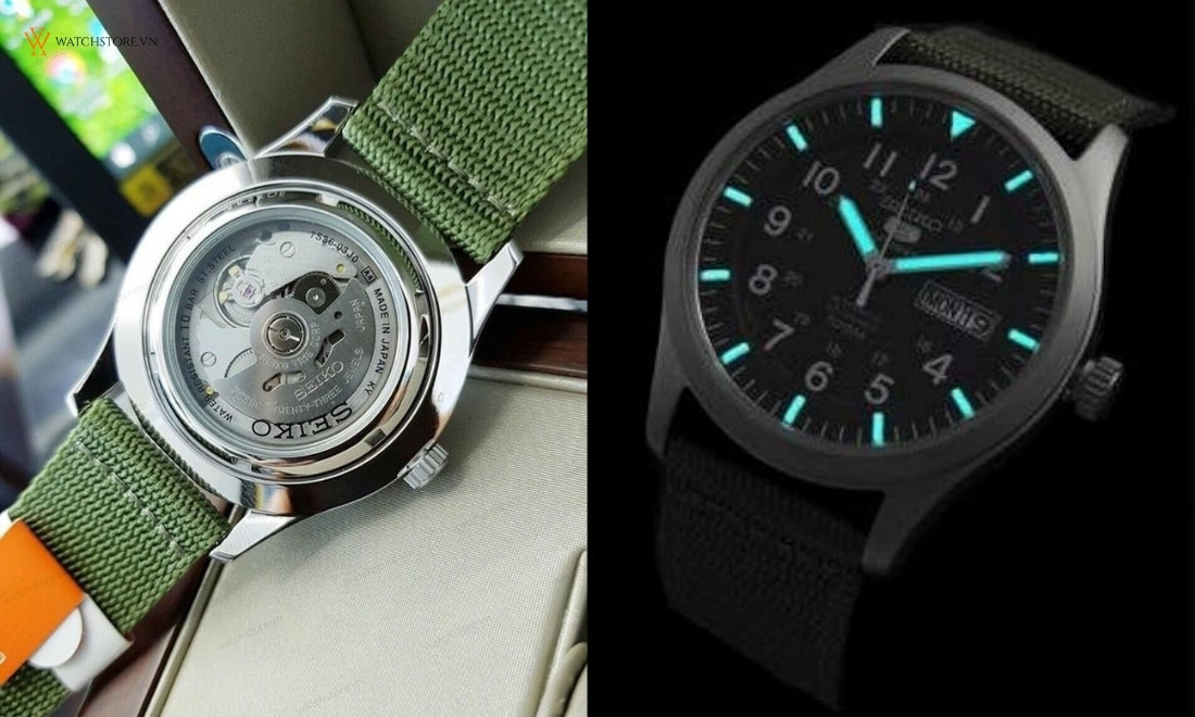 tư vấn hình ảnh thật đồng hồ Seiko SNZG09J1 ảnh 2