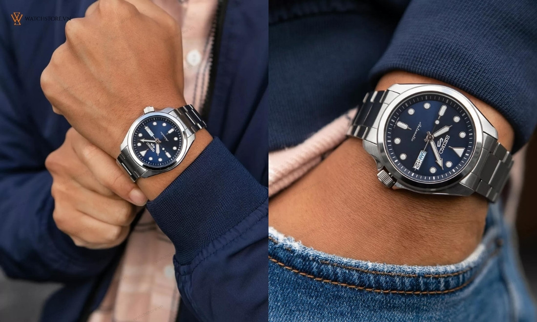 tư vấn hình ảnh thật đồng hồ Seiko SRPE53K1 ảnh 2