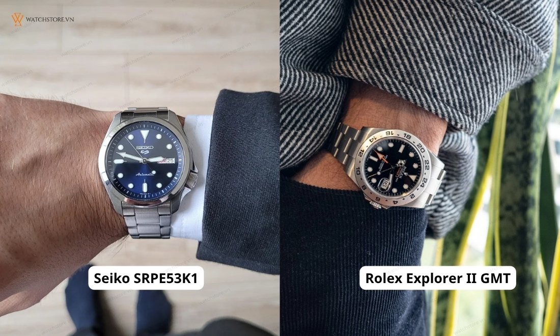 tư vấn hình ảnh thật đồng hồ Seiko SRPE53K1 ảnh 5