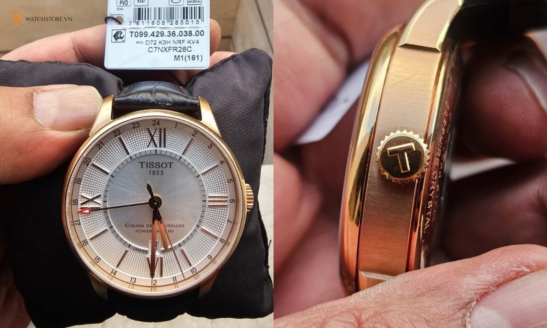 tư vấn hình ảnh thật đồng hồ Tissot T099.408.36.038.00 ảnh 4