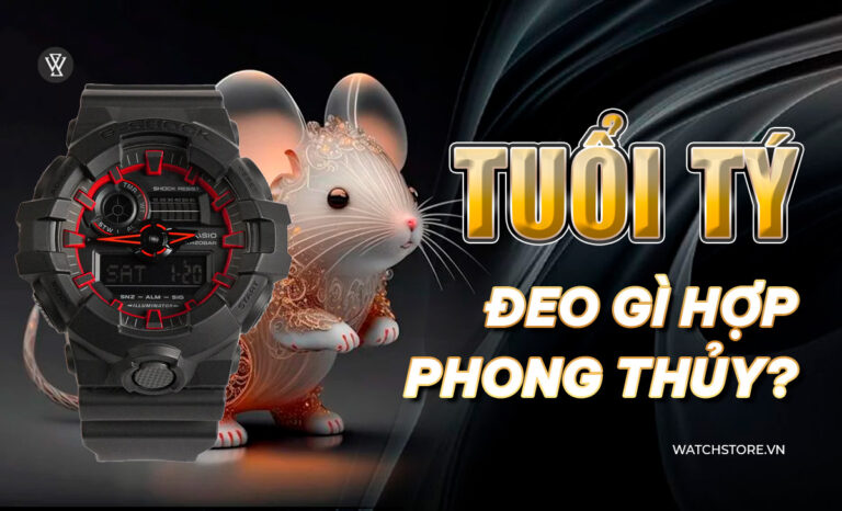 Tuổi Tý đeo đồng hồ màu gì hợp phong thủy, tài lộc dồi dào?