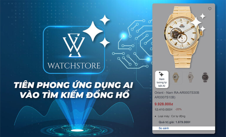 WatchStore tiên phong ứng dụng AI vào tìm kiếm đồng hồ tại Việt Nam