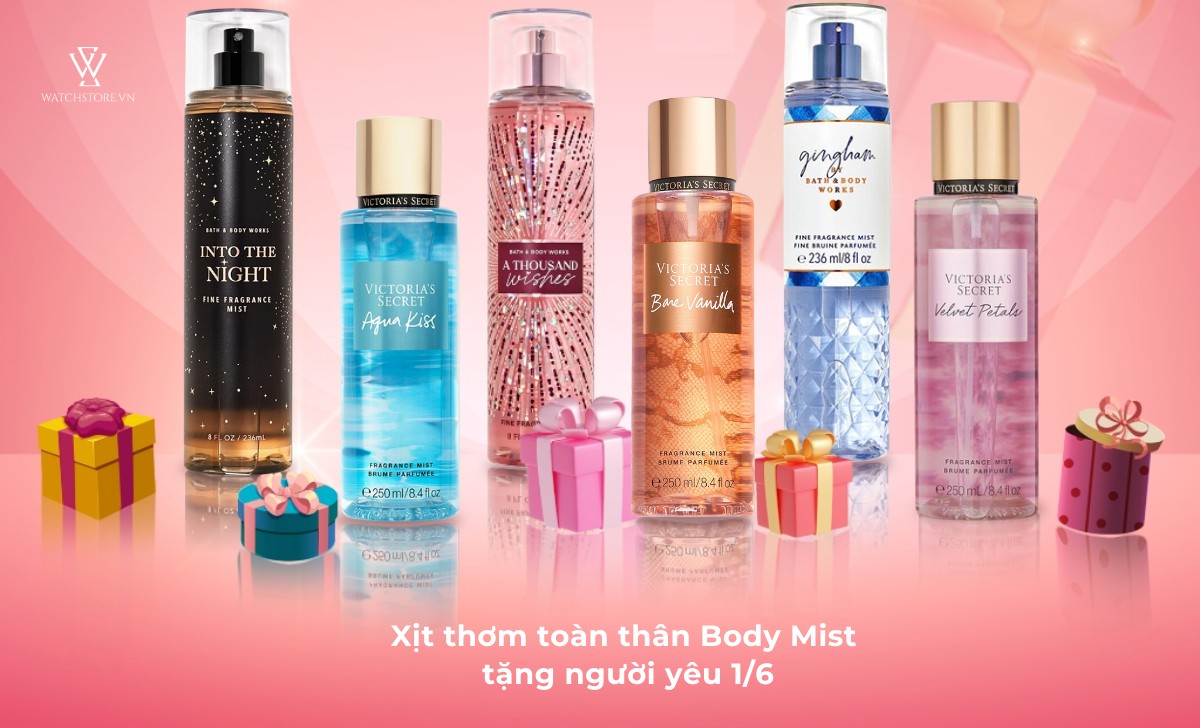 xịt thơm body mist tặng người yêu 1-6