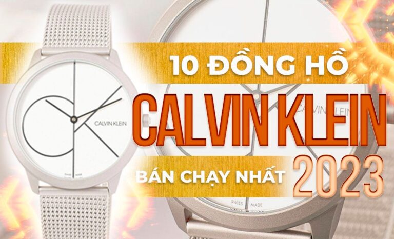 Top 10 đồng hồ Calvin Klein bán chạy nhất năm 2024