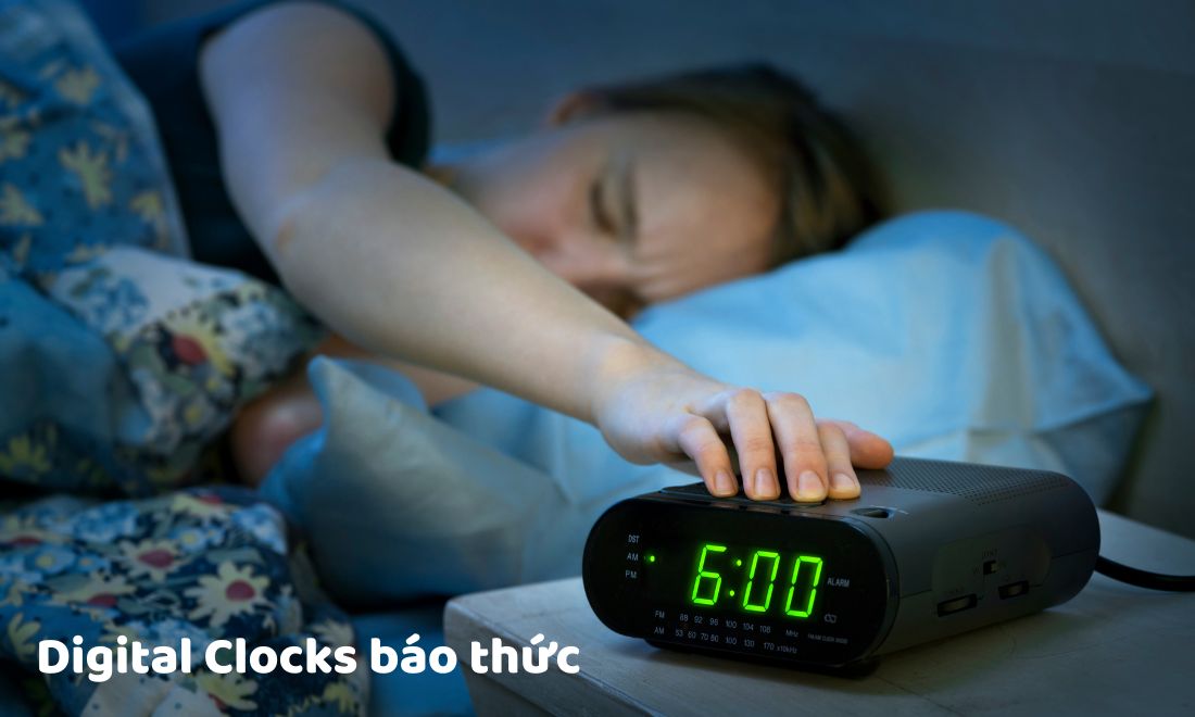 Digital Clocks là gì? Tìm hiểu từ A đến Z về Digital Clocks 5 Đồng hồ báo thức kỹ thuật số