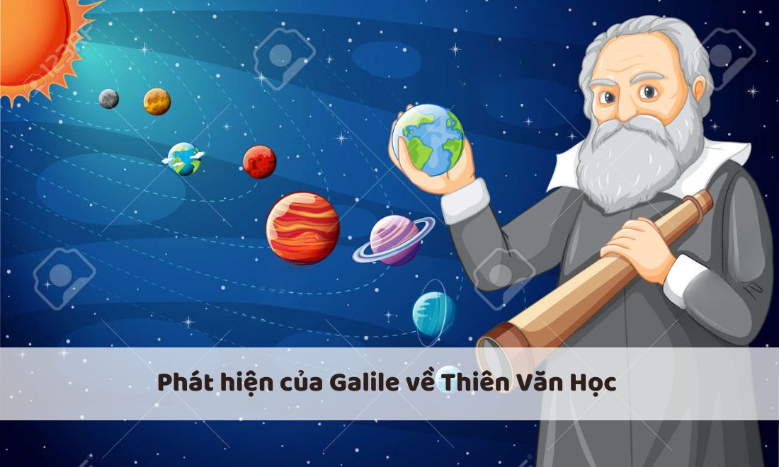 Những phát hiện của Galileo Galilei về thiên văn học