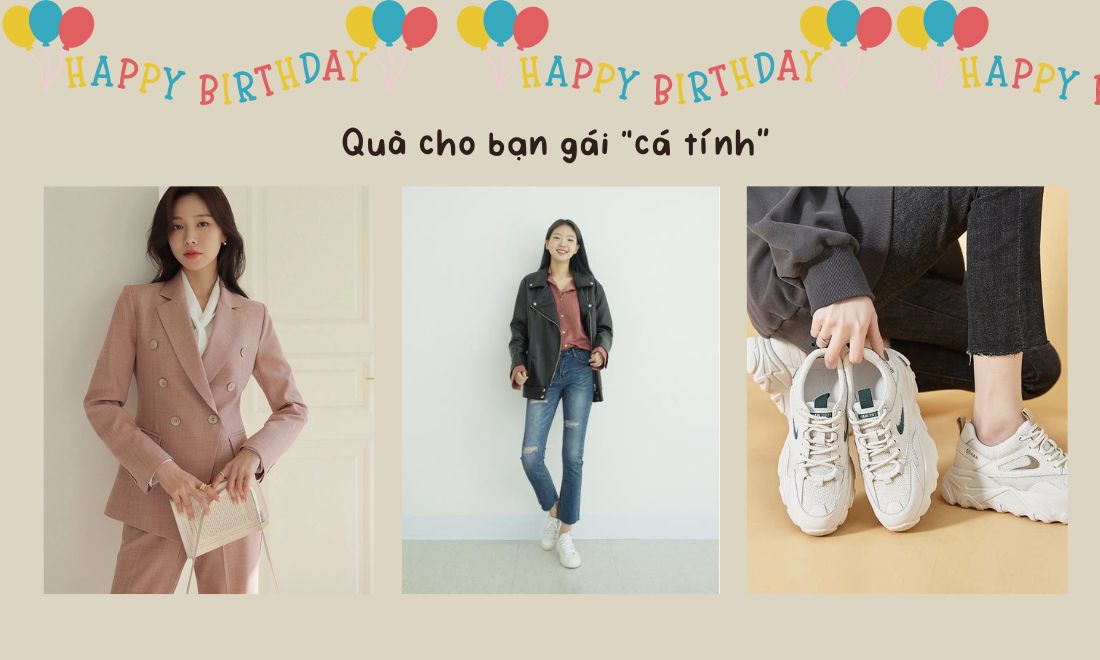 40+ Quà tặng sinh nhật bạn gái theo từng kiểu tính cách của nàng 2 Vest nữ, áo khoác da hay giày sneaker là những "ứng cử viên sáng giá" để làm quà tặng cho người thương vào ngày sinh nhật