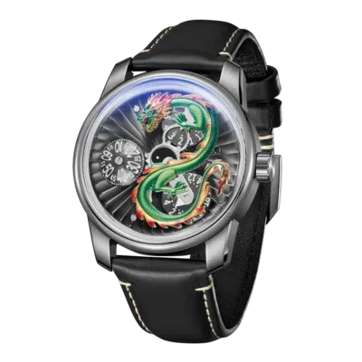 Ảnh sản phẩm Oblvlo 42mm Nam JM-DRAGON-II-YNBL