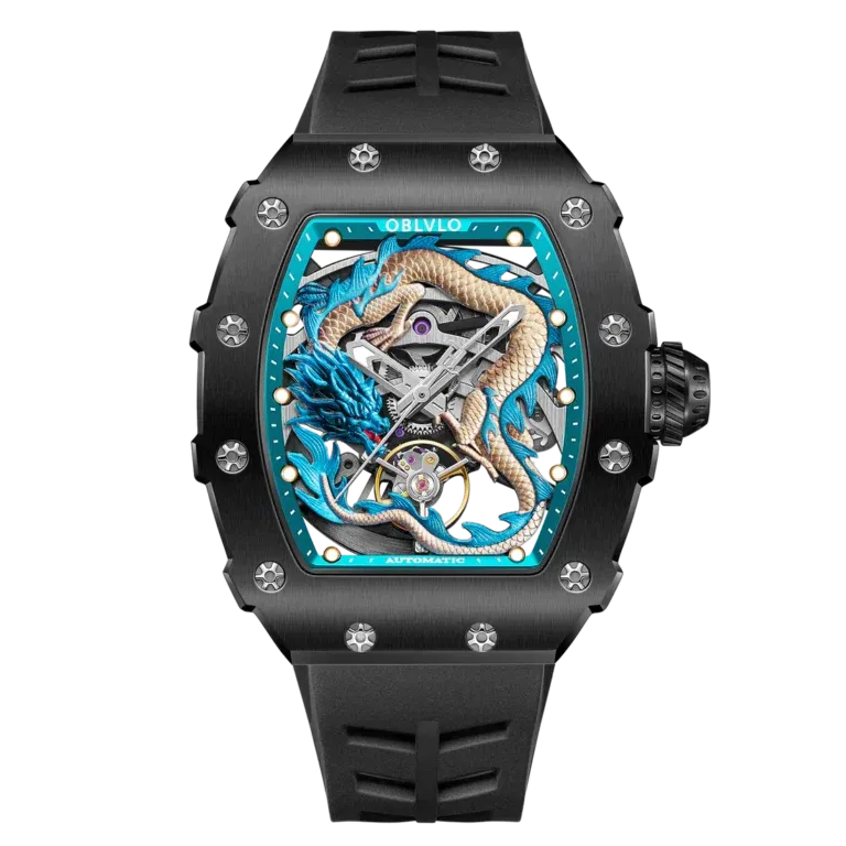 Oblvlo 42mm Nam XM-DRAGON-BLBR