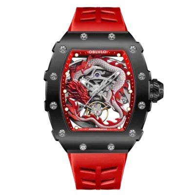 Ảnh sản phẩm Oblvlo 42mm Nam XM-DRAGON-BRRR