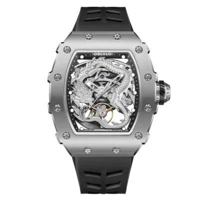 Ảnh sản phẩm Oblvlo 42mm Nam XM-DRAGON-WGWG