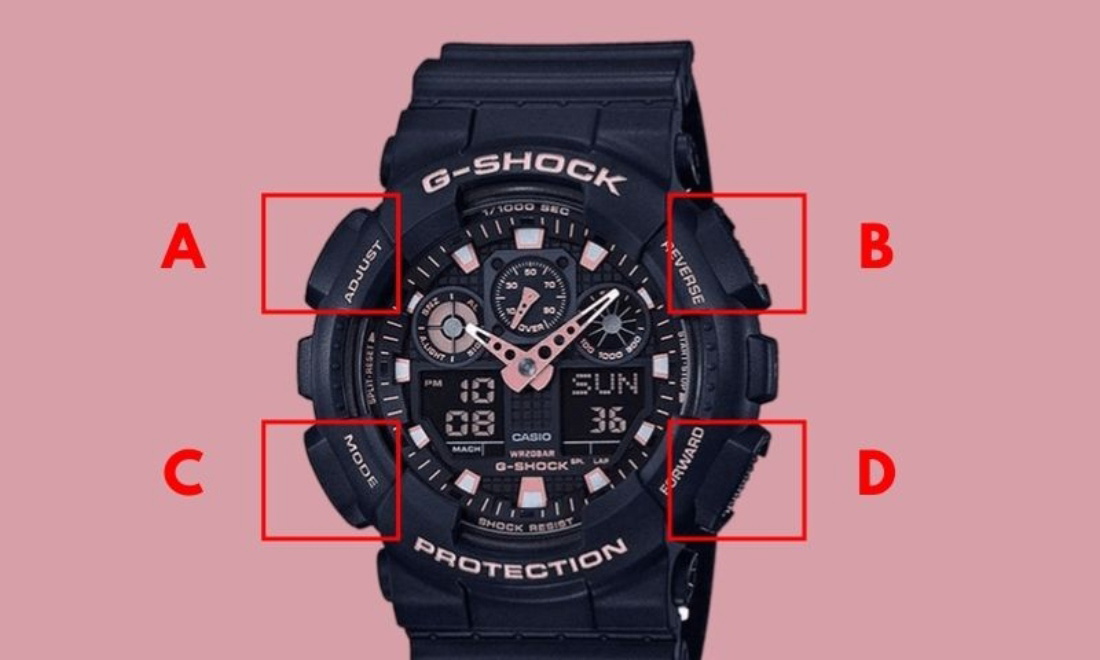 Hướng dẫn cách chỉnh ngày, giờ đồng hồ đeo tay cho mọi loại máy 5 Cách chỉnh giờ cho đồng hồ 3 nút