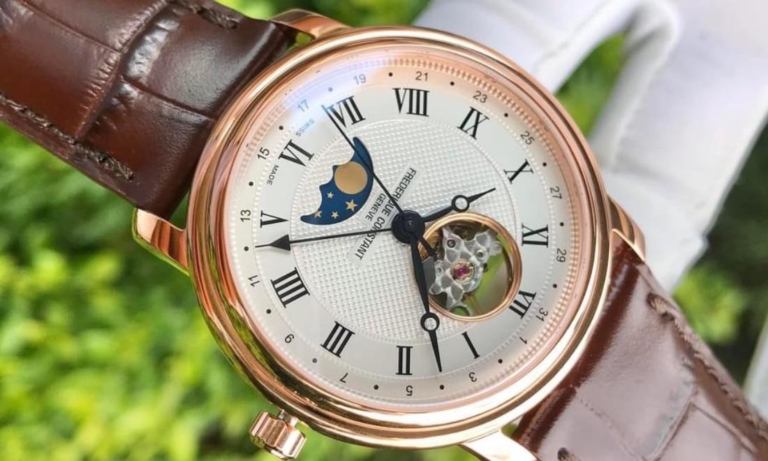 Thiết kế cổ điển, mặt số Guilloche đẳng cấp Thụy Sĩ