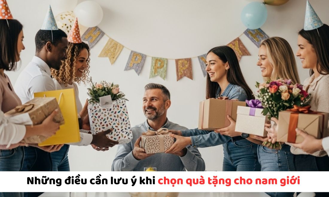 35+ Quà tặng cho nam theo từng mối quan hệ và lời chúc phù hợp 1 Chọn quà đúng mối quan hệ của cả hai, đúng sở thích và phù hợp với độ tuổi của người nhận là những điều cần lưu ý khi chọn quà tặng cho phái mạnh