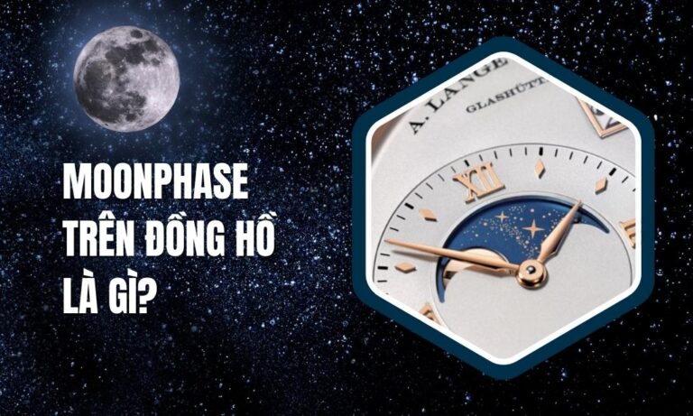Moonphase trên đồng hồ là gì? Khám phá cơ chế mặt trăng thú vị