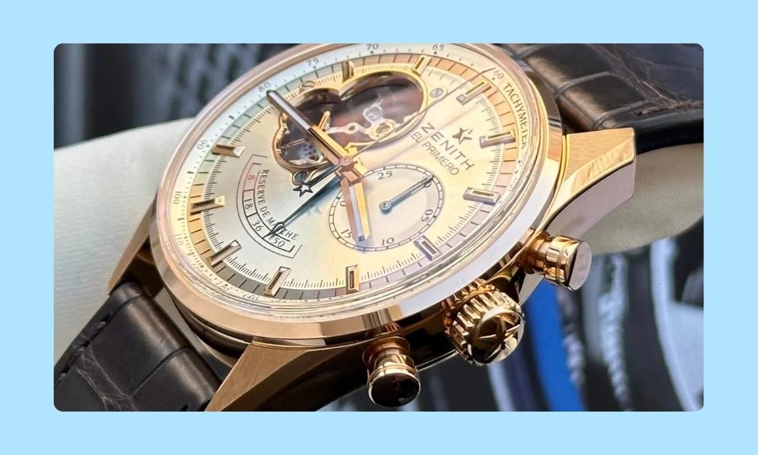 Power reserve là gì? Khám phá chức năng trữ cót ở đồng hồ cơ 3 Chạy chronograph liên tục khiến đồng hồ nhanh hết năng lượng