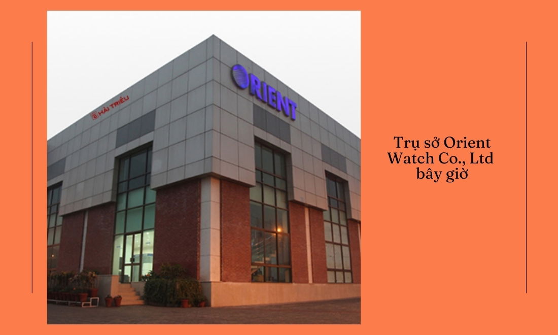 Đồng hồ Orient 5 Trụ sở tại Chiyoda, Tokyo, Nhật Bản