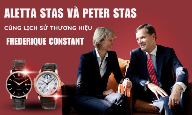 Aletta Stas và Peter Stas cùng lịch sử thương hiệu Frederique Constant