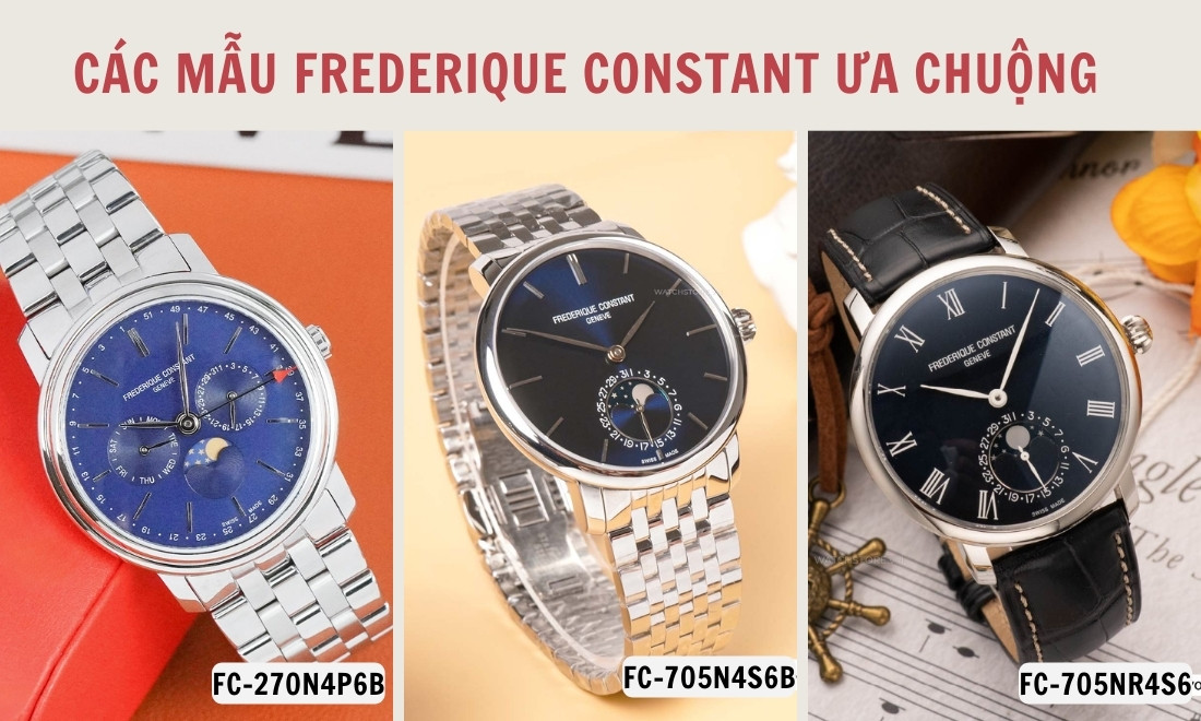 Aletta Stas và Peter Stas cùng lịch sử thương hiệu Frederique Constant 4 Các mẫu Frederique Constant tại WatchStore