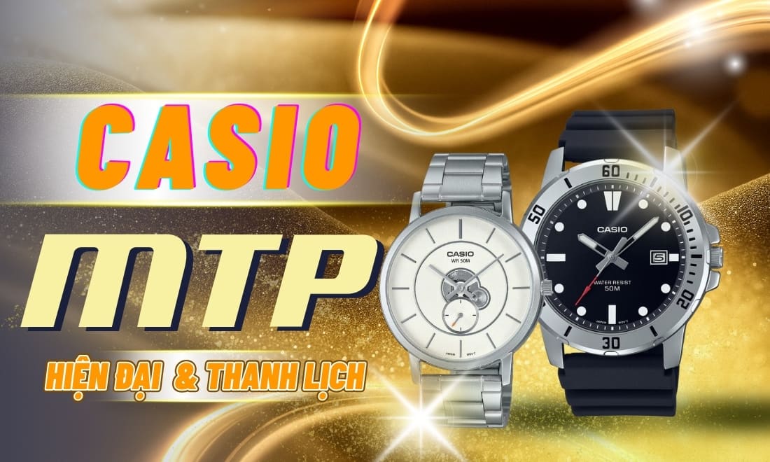 Đồng hồ Casio MTP 2 Cam kết về chất lượng, trọn vẹn an tâm