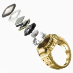 Nhẫn Casio CRW-001G-9DR - Ảnh 4