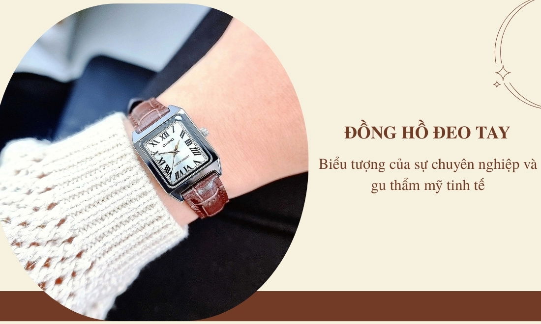 Casio LTP điểm tô diện mạo tinh tế và quý phái