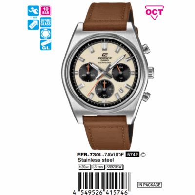 Ảnh sản phẩm Casio 40mm Nam EFB-730L-7AVUDF