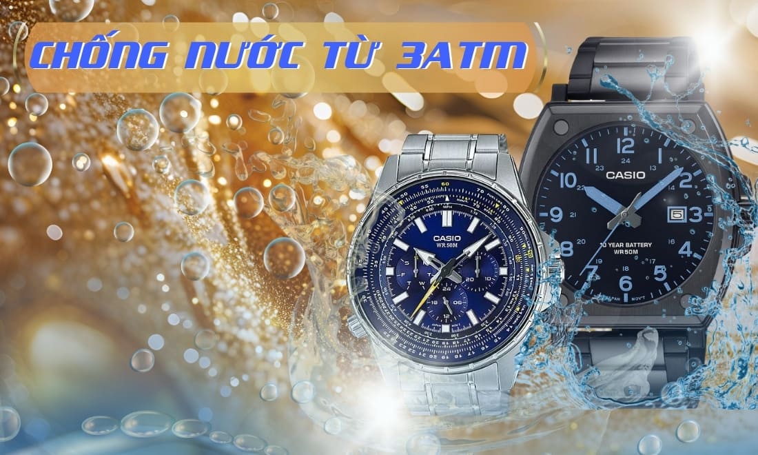 Đồng hồ Casio MTP 6 Các tính năng nổi bật đem lại sự đắt giá cho MTP