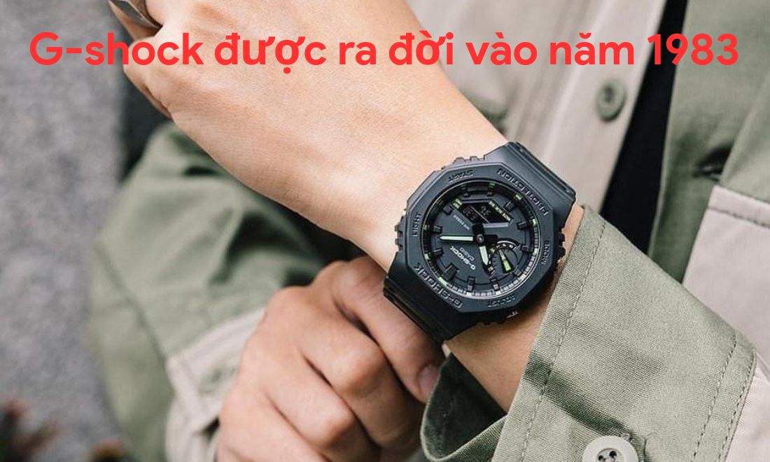 G-shock được phát minh bởi kỹ sư Kikuo Ibe của Casio