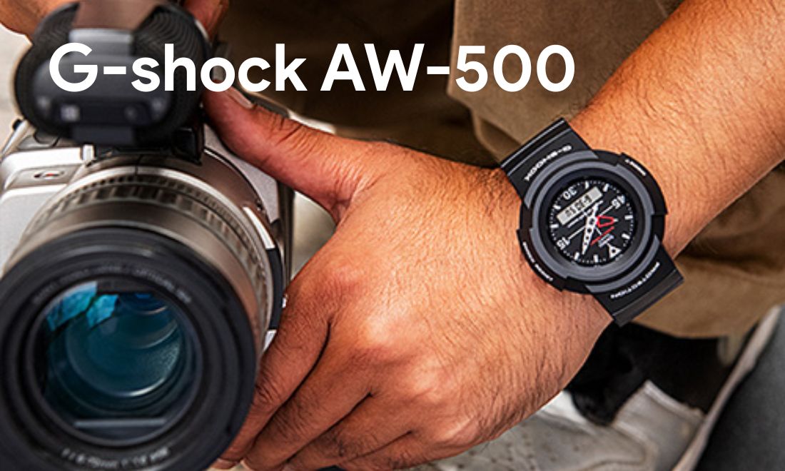 Năm 1989, G-shock cho ra mắt mẫu đồng hồ AW-500