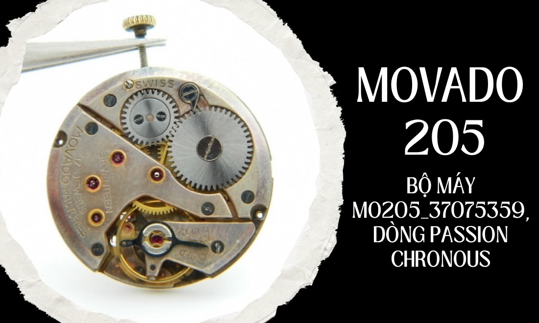 Achille Ditesheim - Từ tuổi trẻ nhiệt huyết đến huyền thoại Movado 3 Movado 205 mouvement MO205_37075359 Passion Chrono