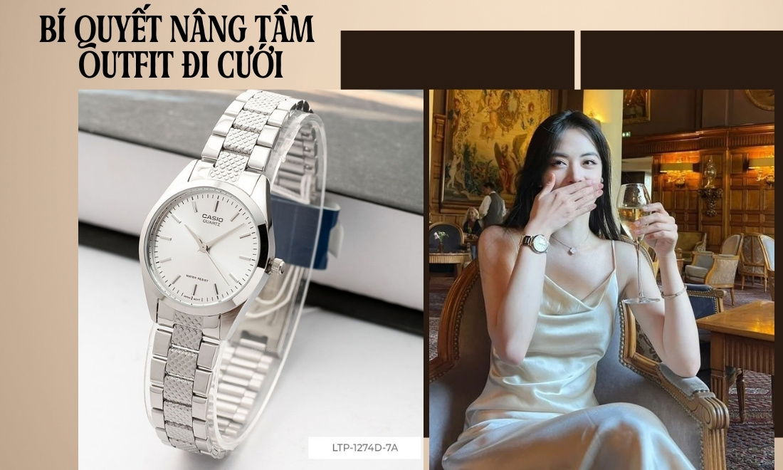 Phụ kiện đồng hồ nữ góp phần tăng nét đẹp nhẹ nhàng cho phái đẹp