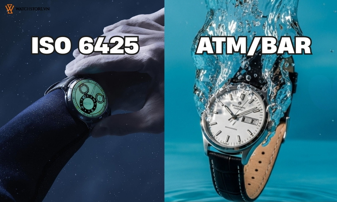 ISO-6425 là gì? Tiêu chuẩn nghiêm ngặt cho đồng hồ lặn 2 so sanh iso 6425 va atm bar
