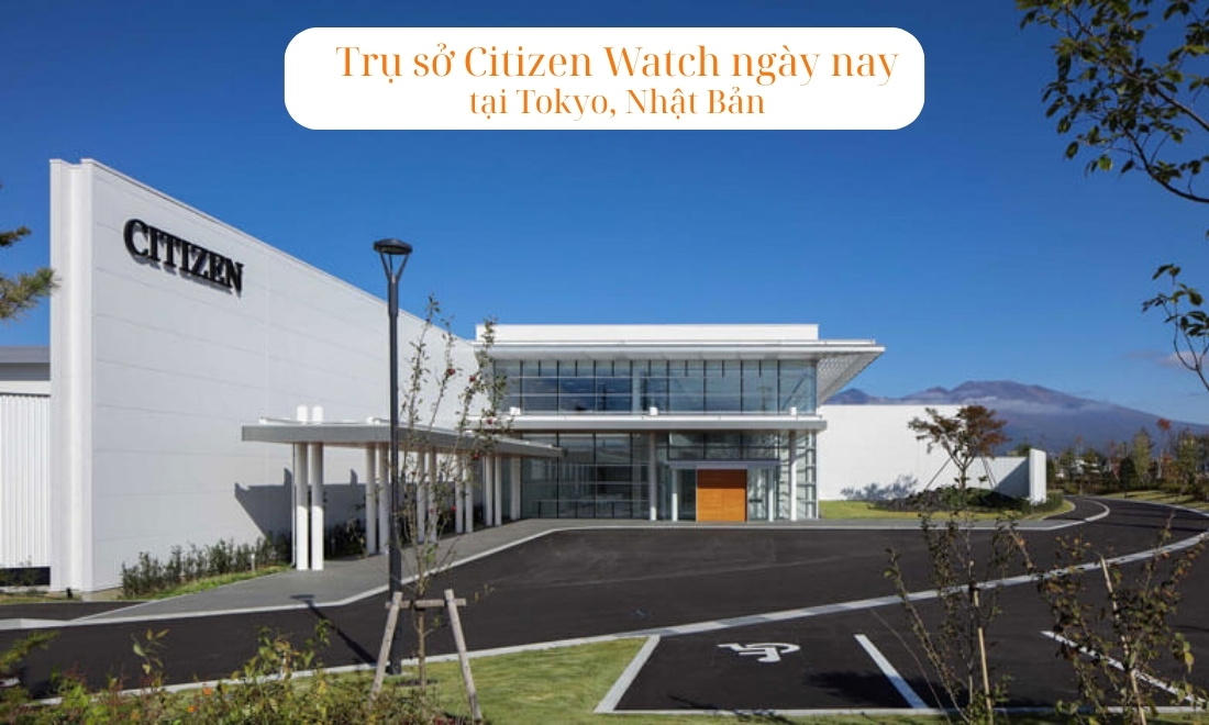 Kamekichi Yamazaki – Người khai sinh đế chế đồng hồ Citizen Nhật Bản 5 Trụ sở Citizen ngày nay