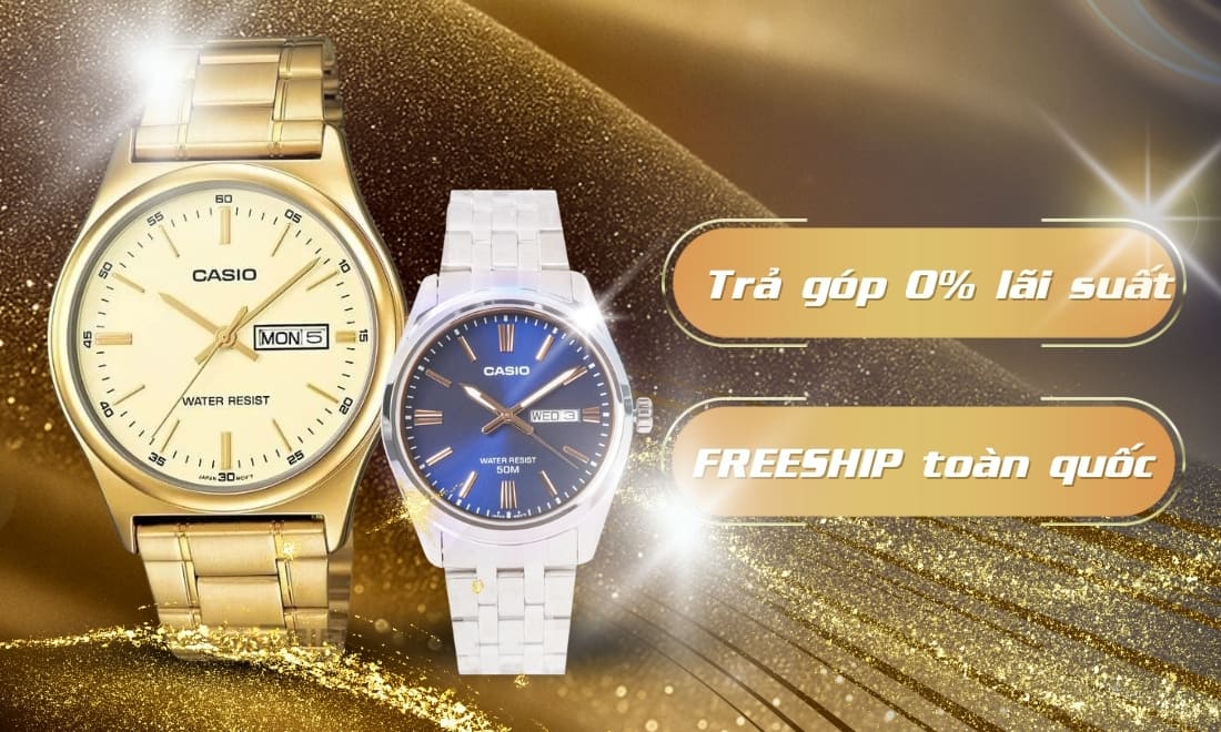 Đồng hồ Casio MTP 3 Trải nghiệm mua sắm linh hoạt với ưu đãi đặc quyền