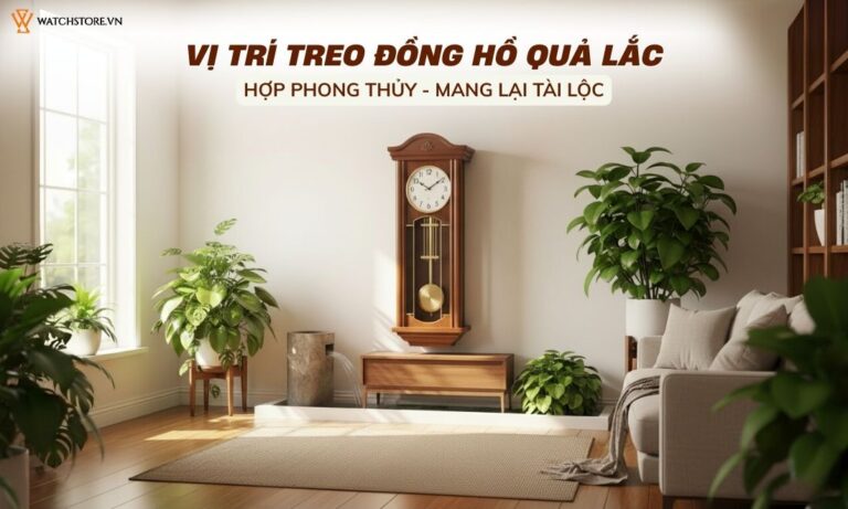 Vị trí treo đồng hồ quả lắc hợp phong thủy mang tài lộc
