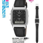Casio 38.8mm Unisex AQ-230EL-1ADF - Ảnh 1