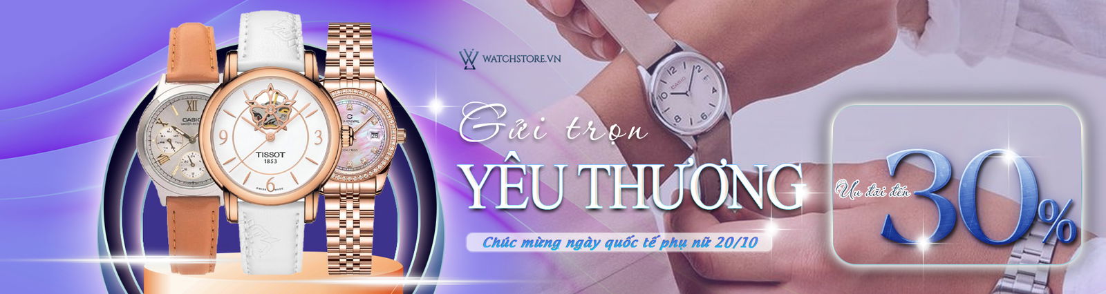 Đồng hồ nữ 1 banner 20 10 dong ho nu pc