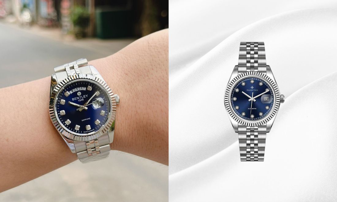 Top mẫu đồng hồ giống Alexandre Ferros thanh lịch, sang trọng 2 Đồng hồ Bentley