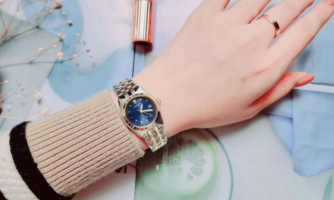 Đồng hồ Citizen Eco-Drive nữ thanh lịch