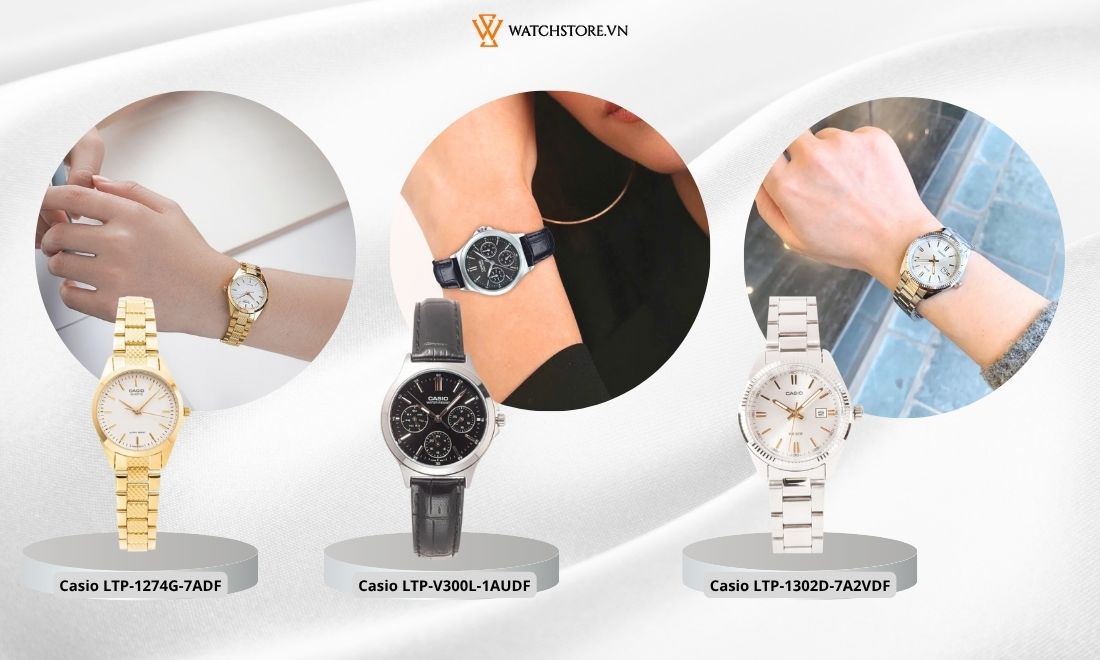 Đồng hồ tặng vợ Casio LTP