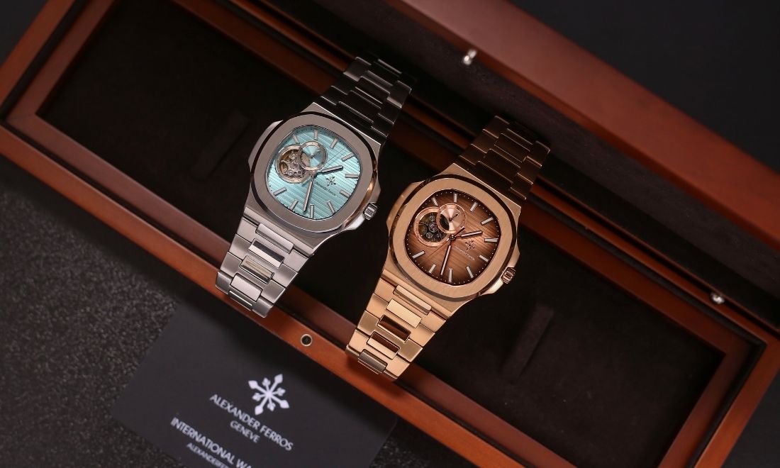 Top mẫu đồng hồ giống Alexandre Ferros thanh lịch, sang trọng 1 Alexandre Ferros có thiết kế thanh lịch