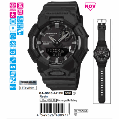 Casio 52.3 x 49.3 Nam GA-B010-1A1DR