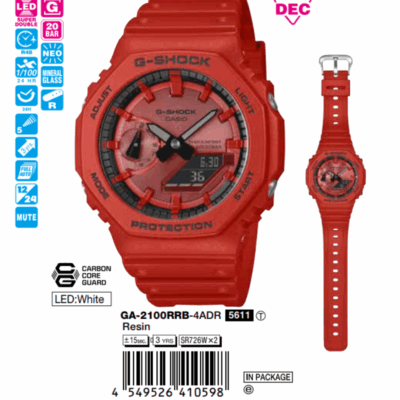 Ảnh sản phẩm Casio Nam GA-2100RRB-4ADR