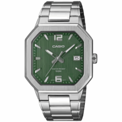 Casio 46.5 × 38 mm Nam MTP-B195D-3AVDF