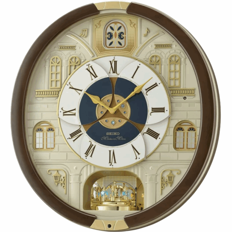 Đồng Hồ Treo Tường Seiko QXM371BR