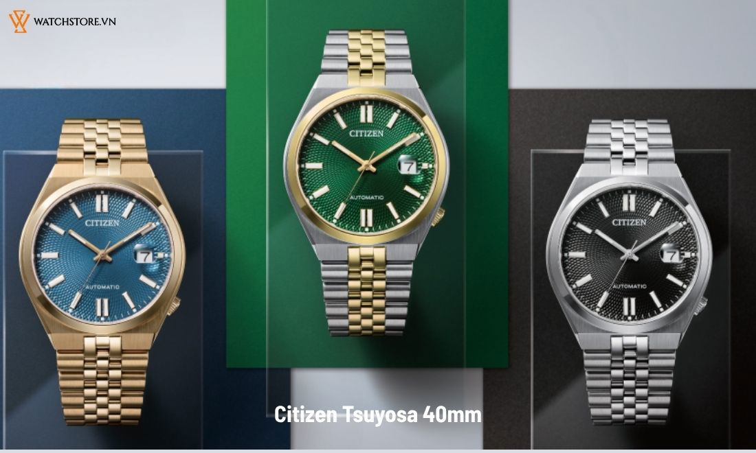 Cập nhật giá đồng hồ Citizen Tsuyosa và sức hút thật sự phía sau 8 Citizen Tsuyosa 40mm