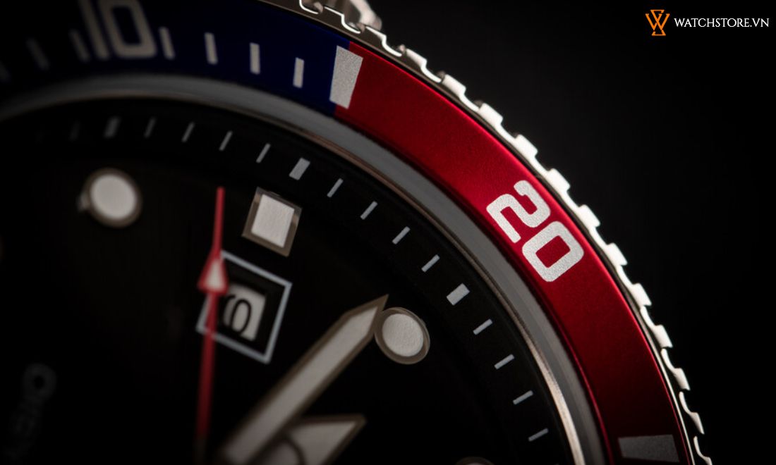 Săn lùng Casio Rolex Submariner giá mềm khiến dân chơi phát sốt 4 Vỏ thép nguyên khối và bezel xoay 120 nấc