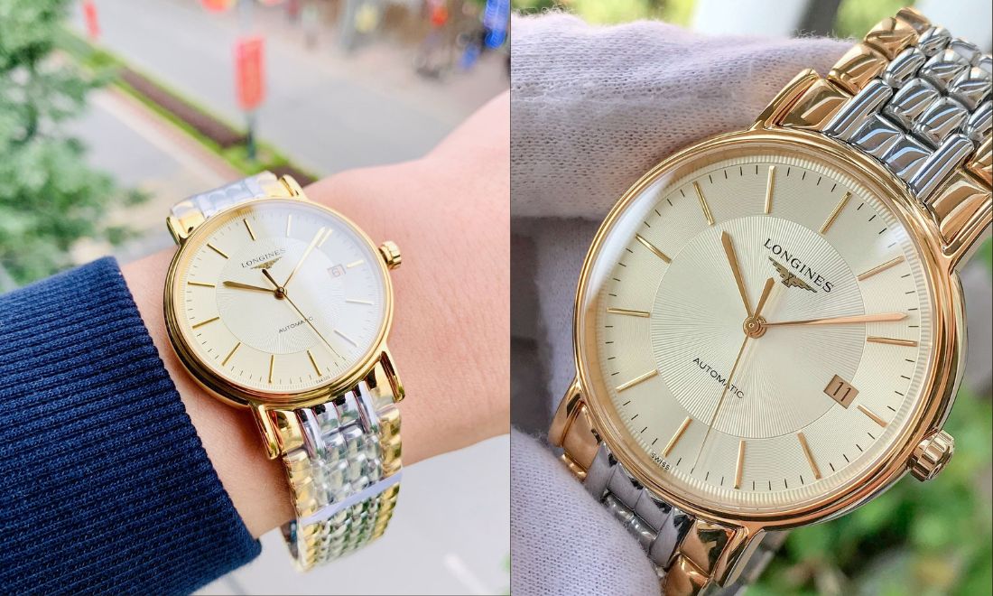 Dây demi-gold, mặt sáng hiện đại