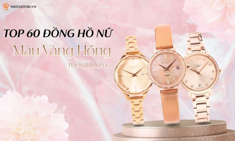 Đồng Hồ Đeo Tay Chính Hãng - Watchstore 51 dong ho nu mau vang hong